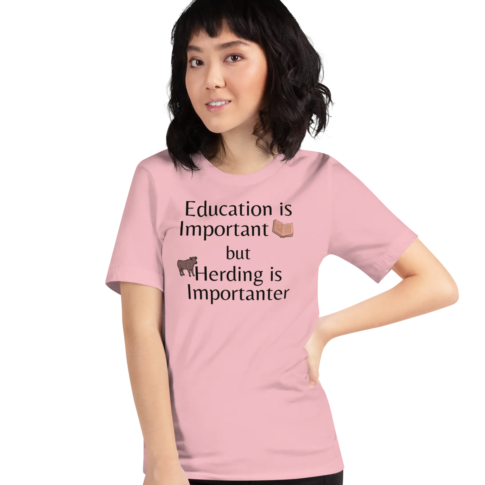 Cattle Herding is Importanter T-Shirts - Light