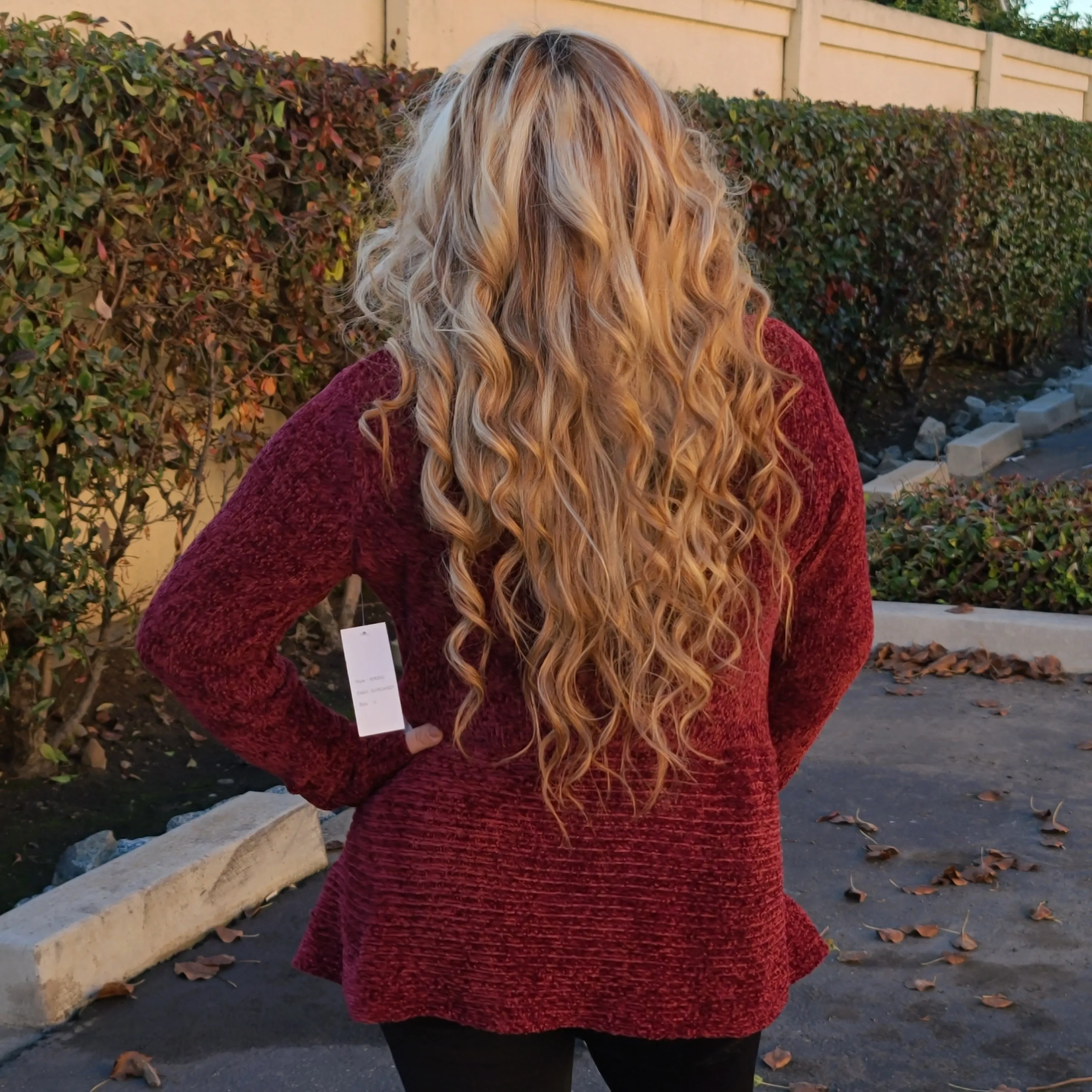 Cindy cardigan Burgundy