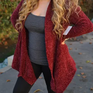 Cindy cardigan Burgundy