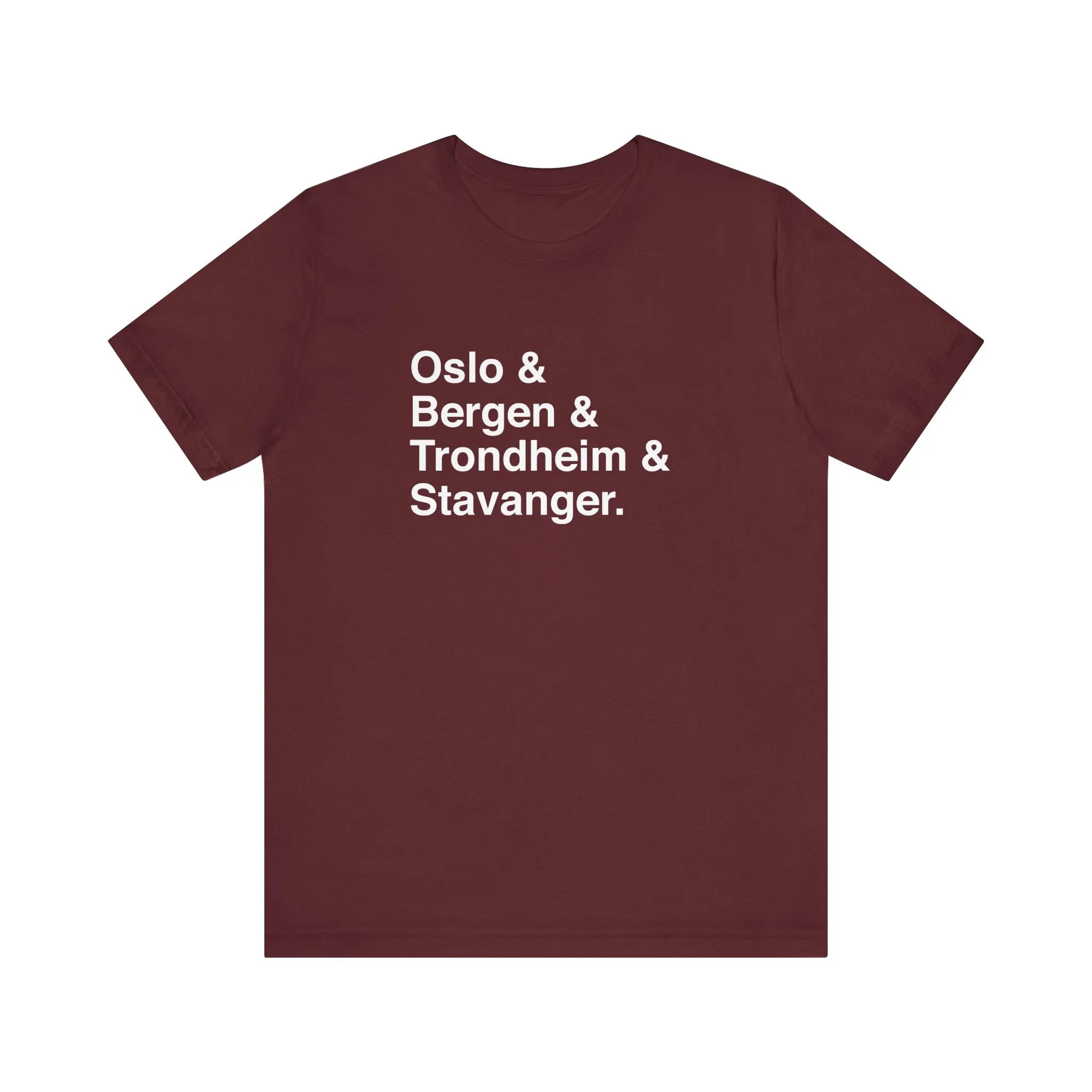 Cities Of Norway Unisex T-Shirt