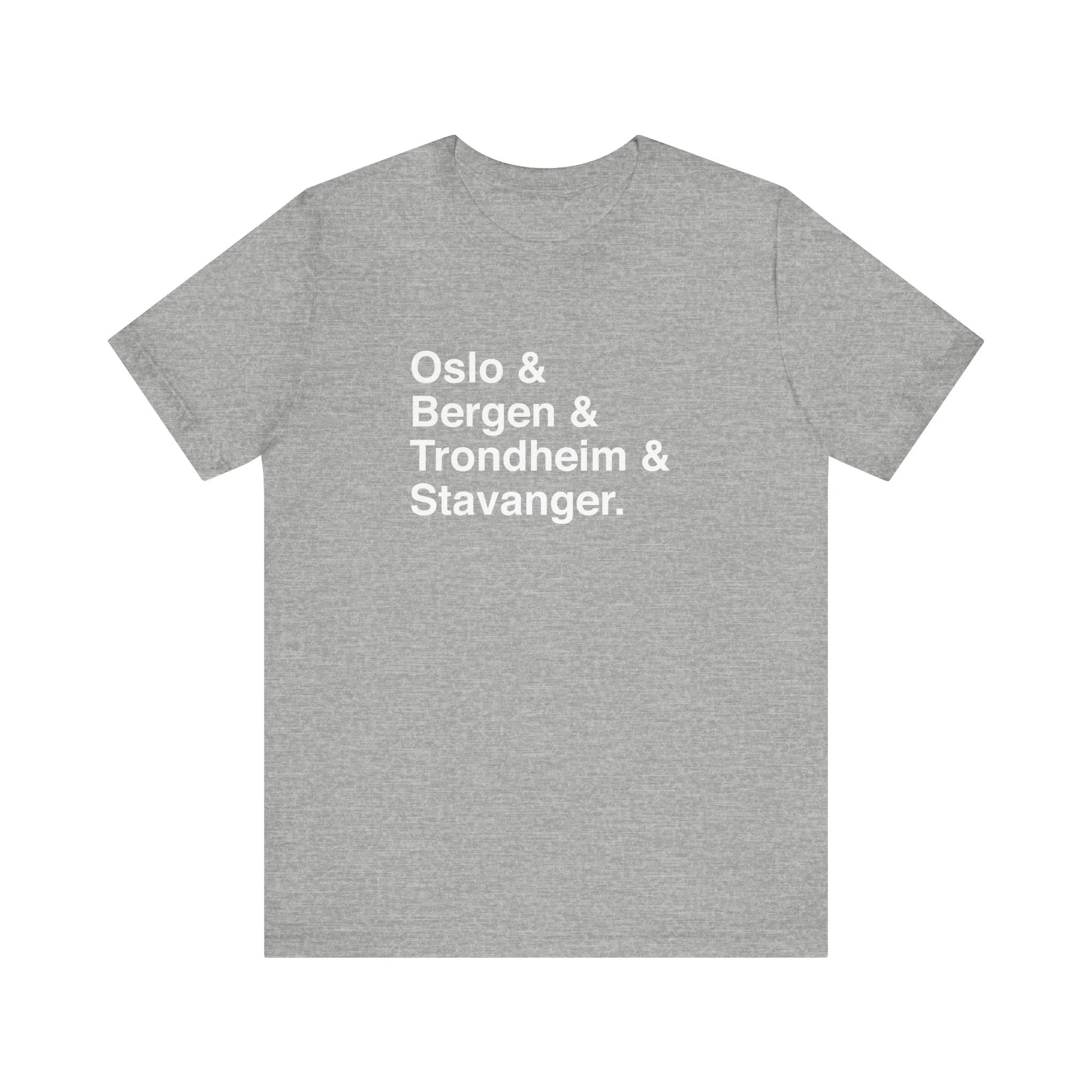 Cities Of Norway Unisex T-Shirt