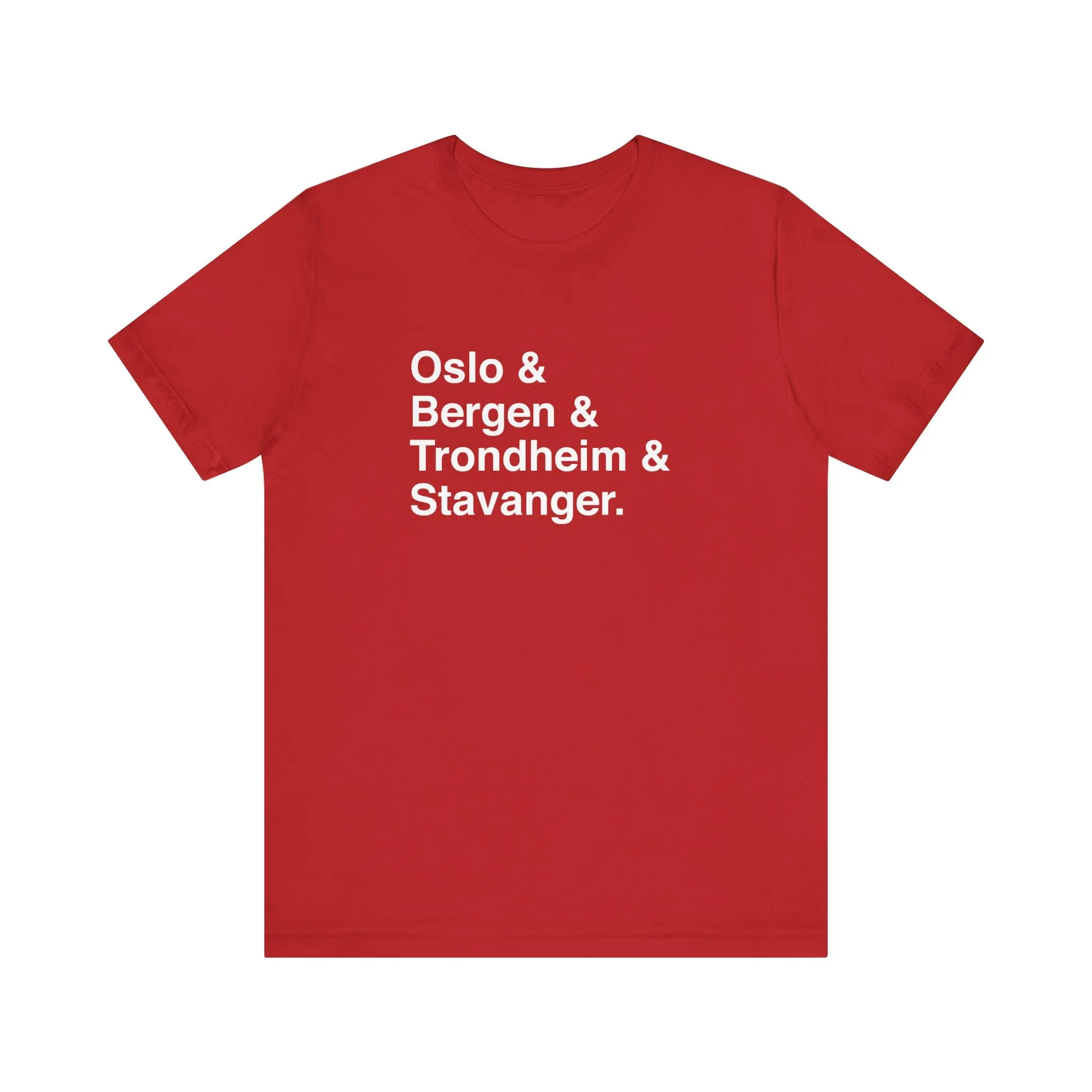 Cities Of Norway Unisex T-Shirt