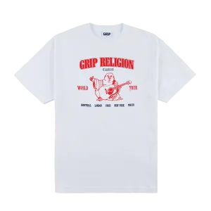 Classic Grip Religion T-Shirt White