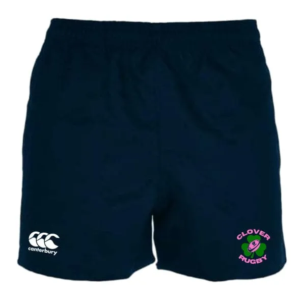 Clover Girls Rugby Professional Polyester Rugby Short by Canterbury