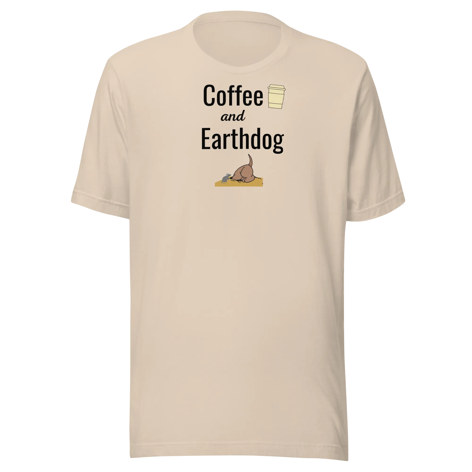 Coffee and Earthdog T-Shirts - Light