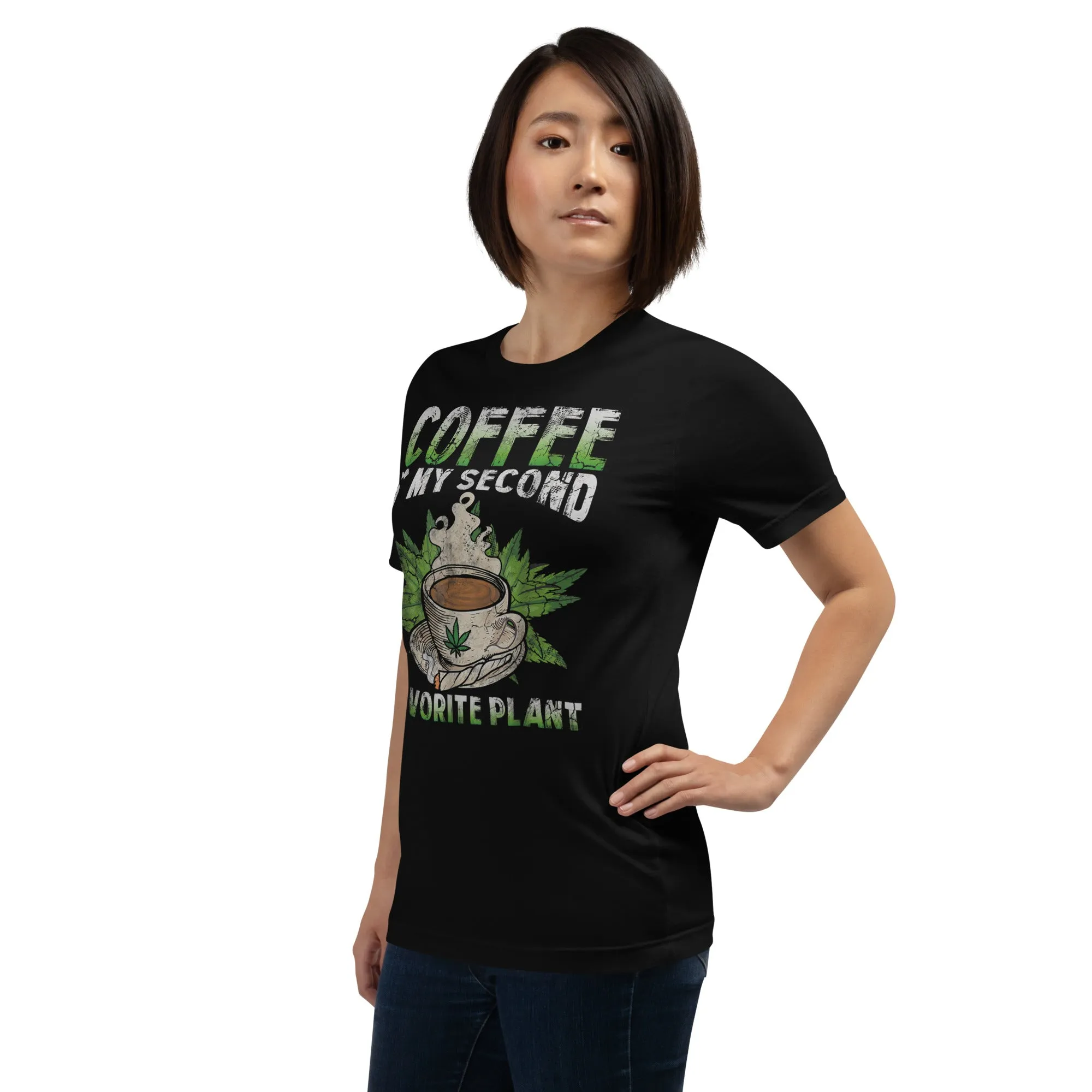 Coffee Is My Second Favorite Plan Unisex t-shirt