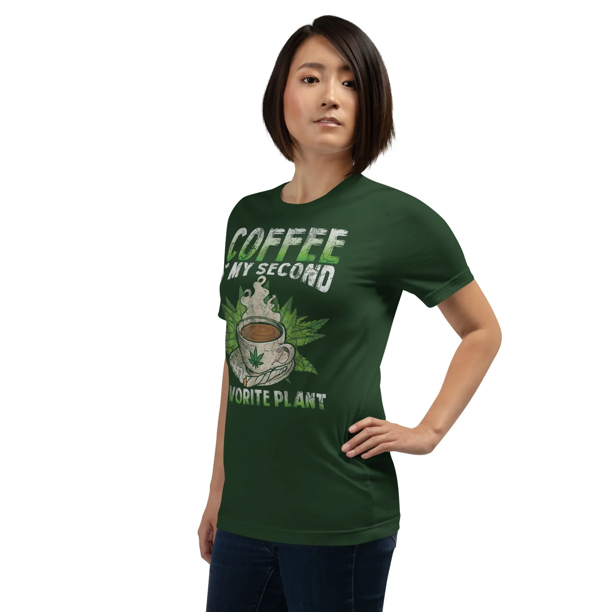 Coffee Is My Second Favorite Plan Unisex t-shirt