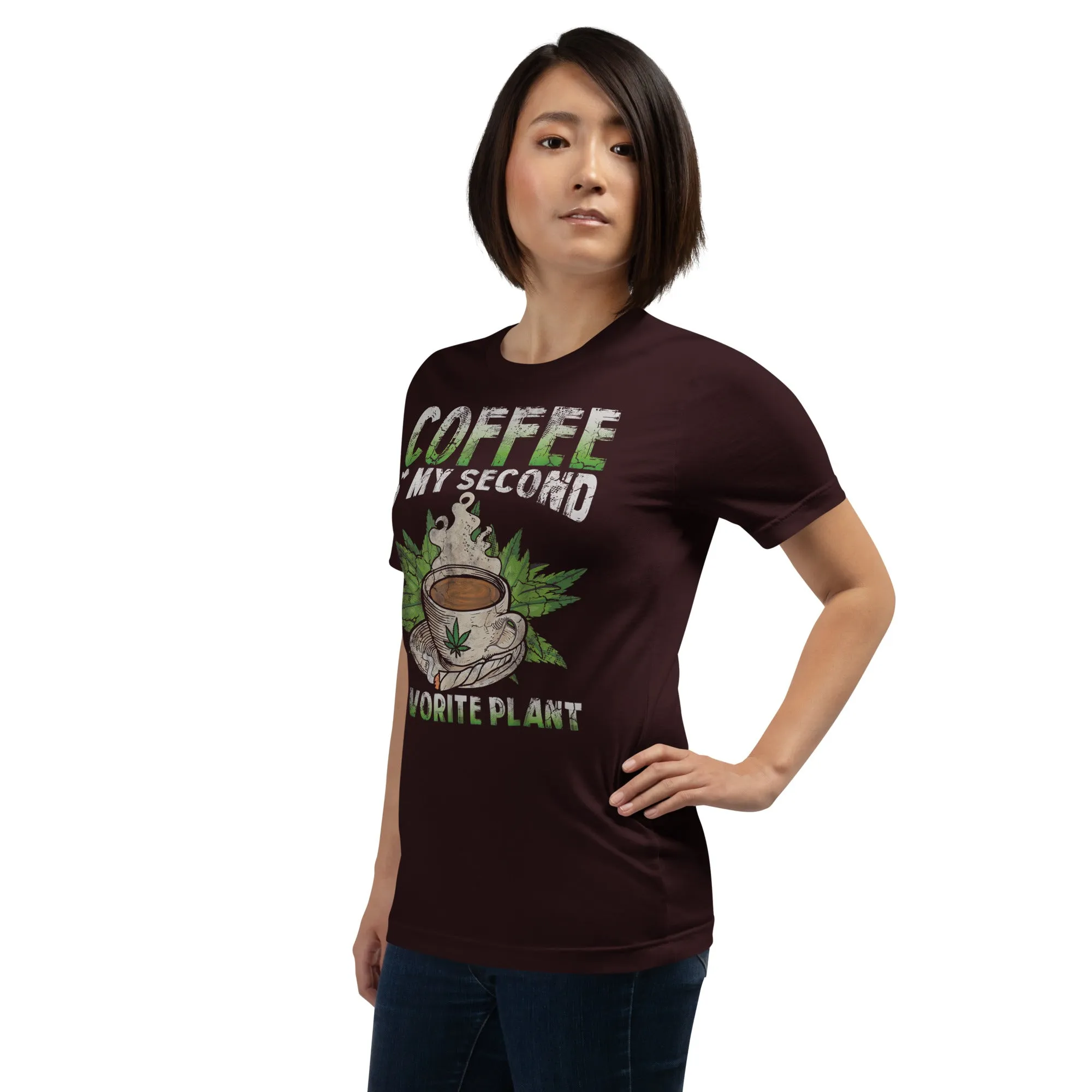 Coffee Is My Second Favorite Plan Unisex t-shirt