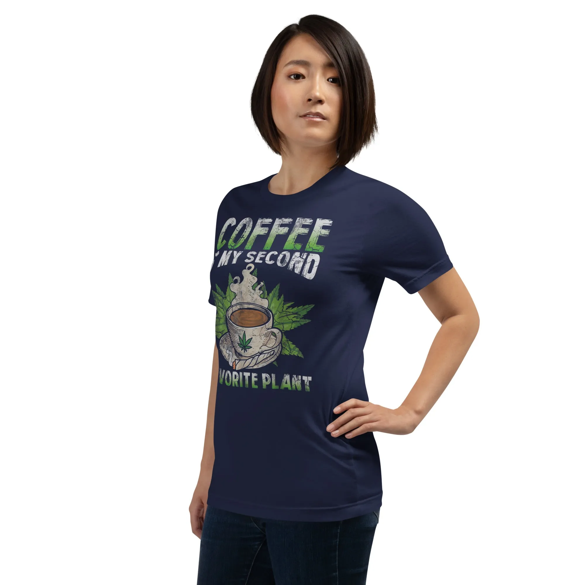 Coffee Is My Second Favorite Plan Unisex t-shirt