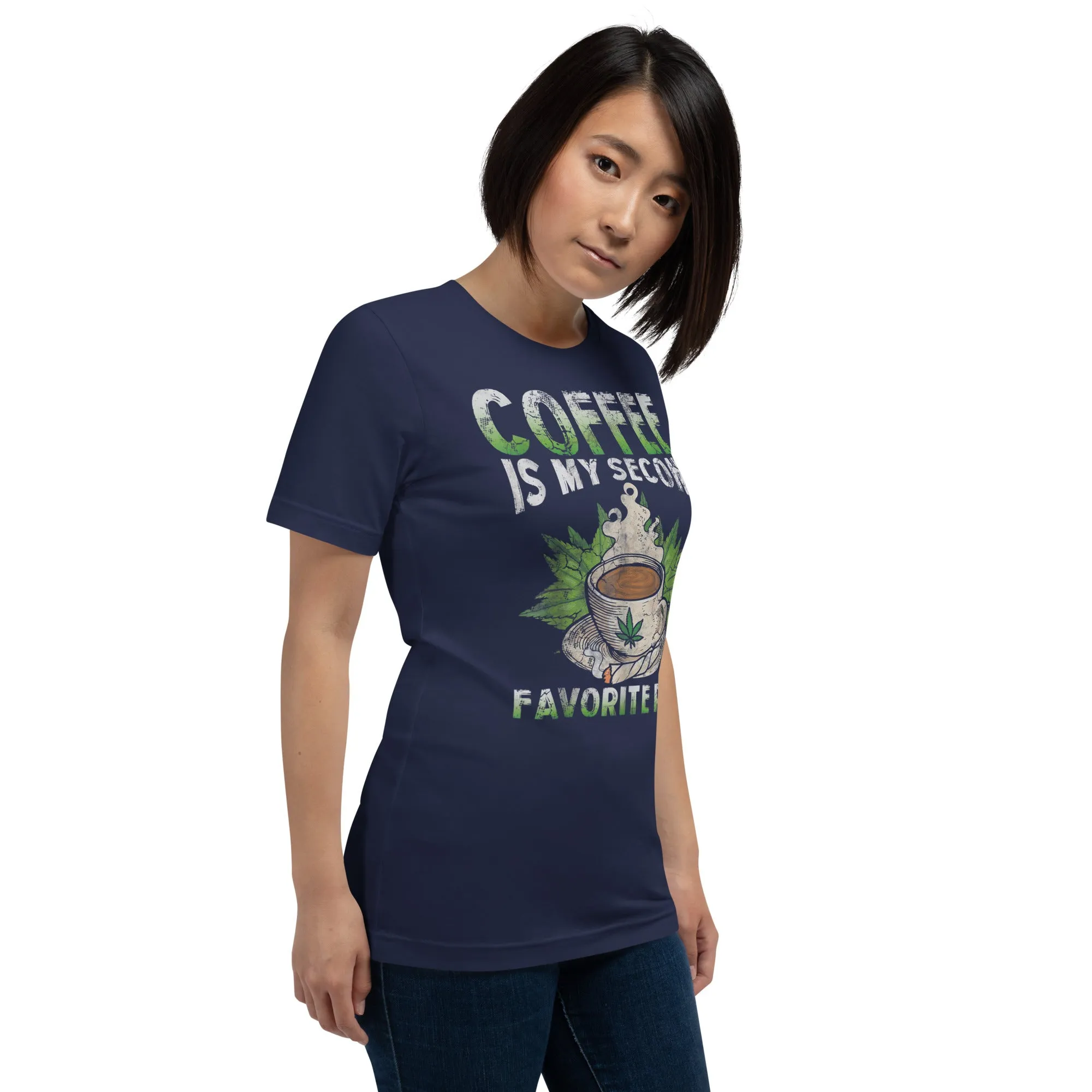 Coffee Is My Second Favorite Plan Unisex t-shirt