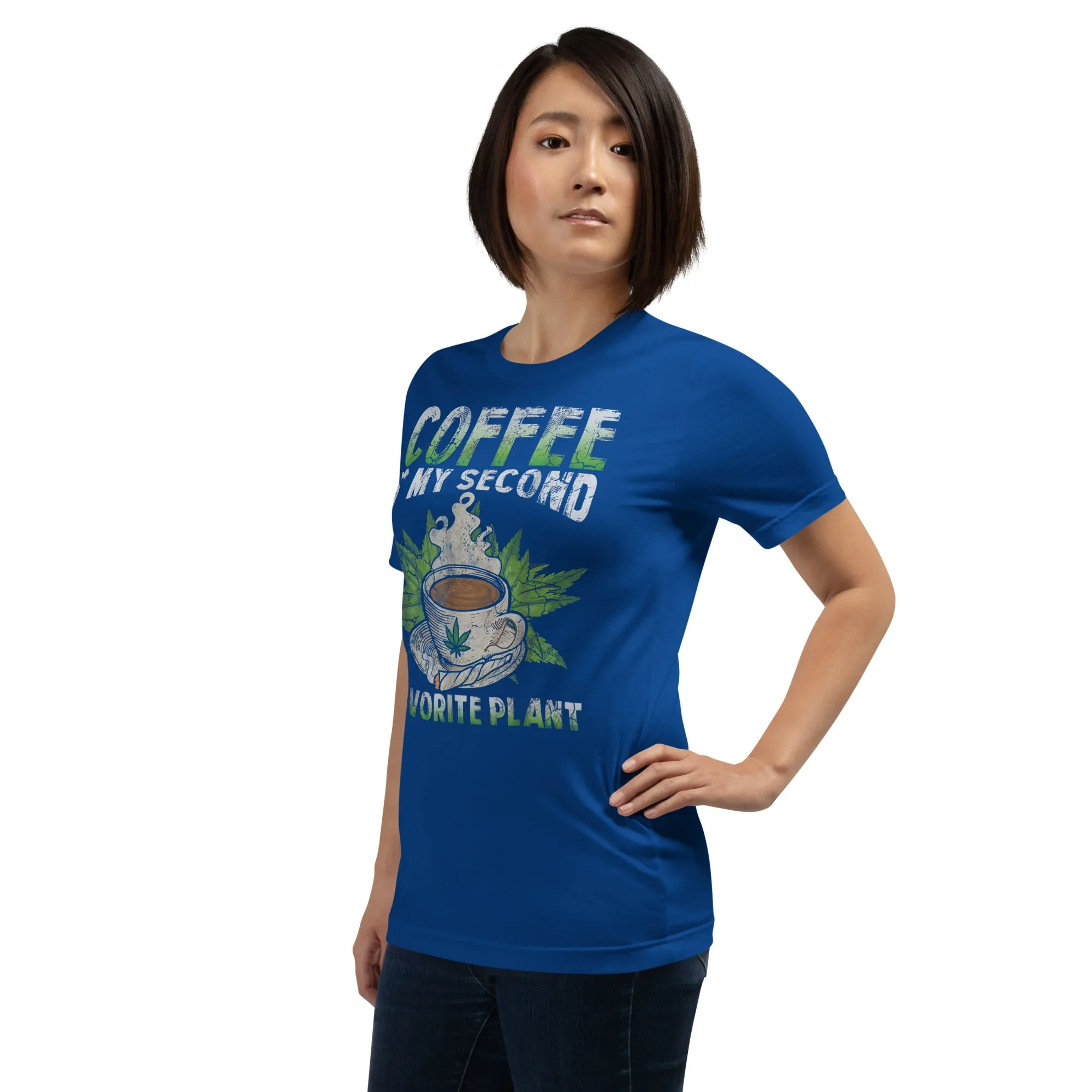 Coffee Is My Second Favorite Plan Unisex t-shirt