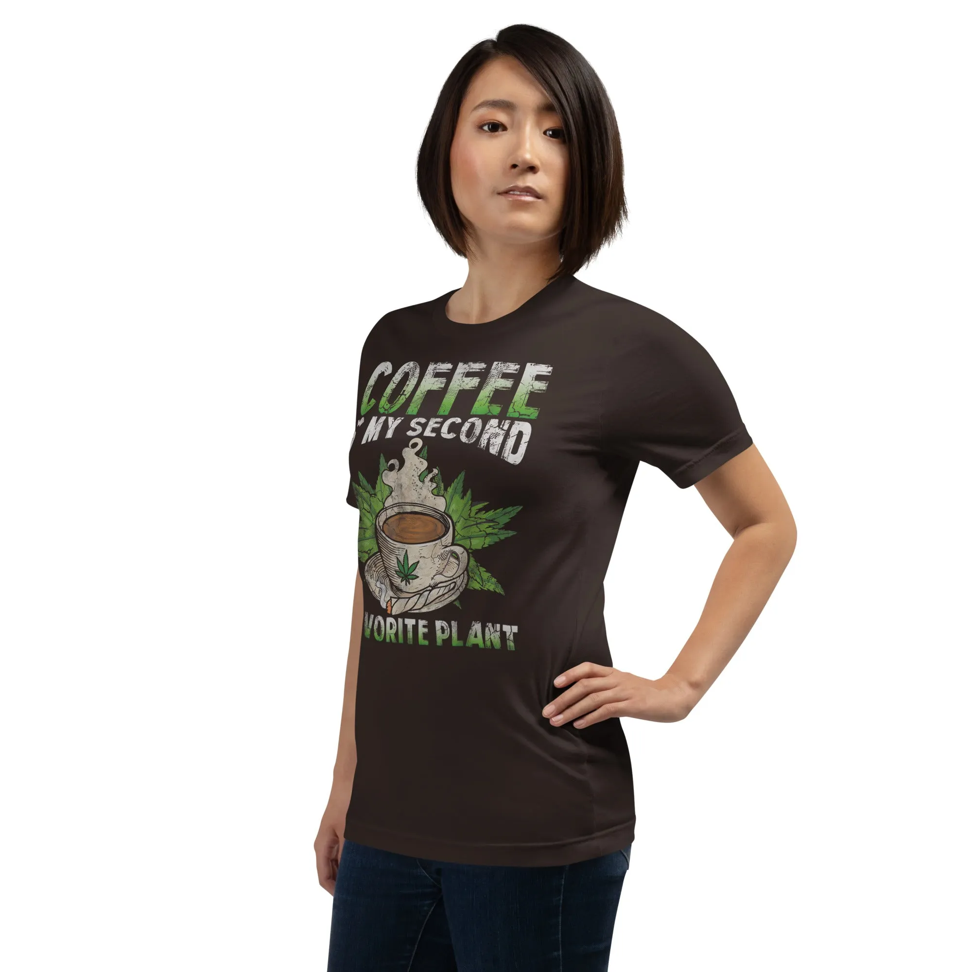 Coffee Is My Second Favorite Plan Unisex t-shirt