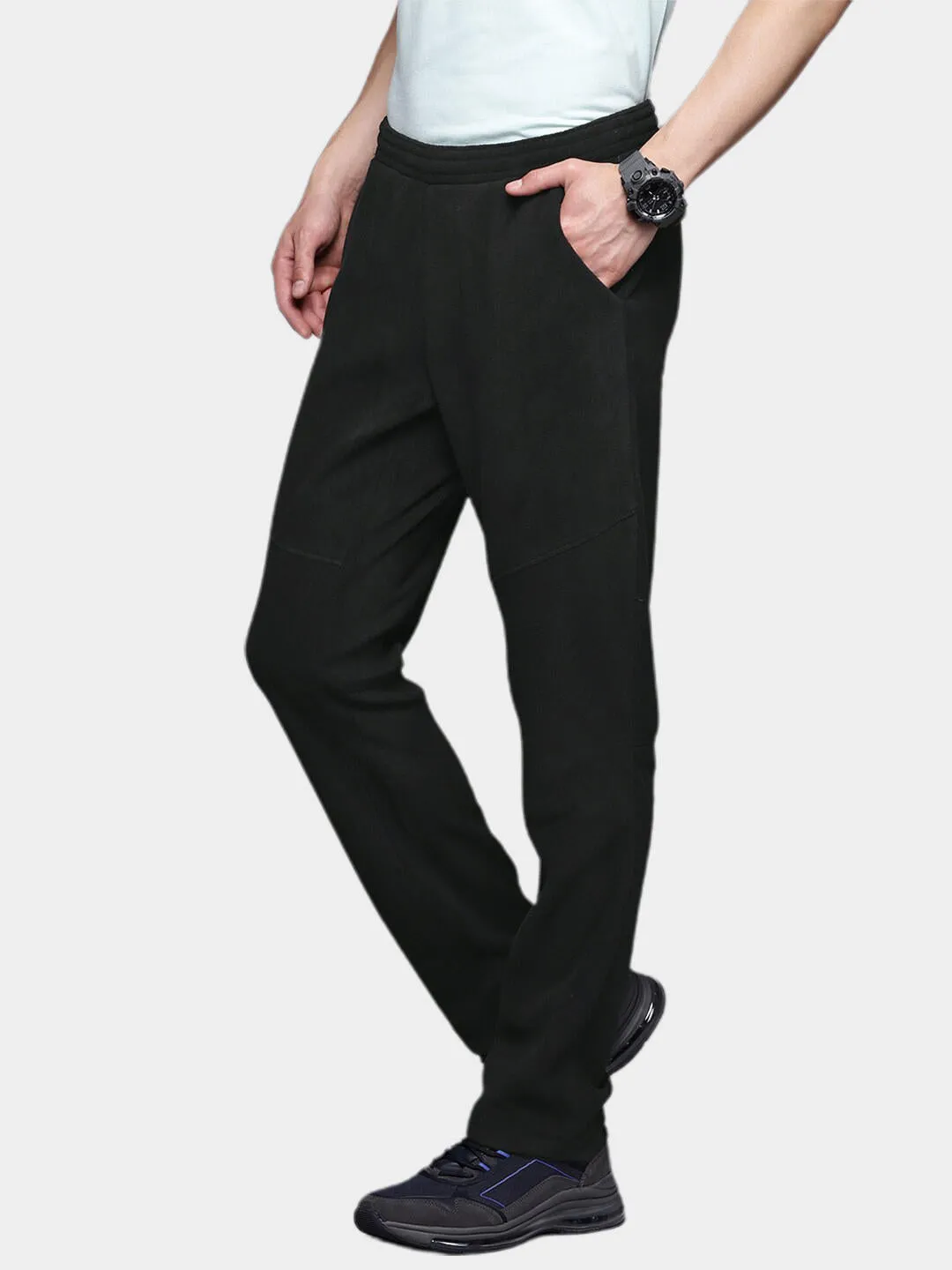 Columbia Men Black Rapid Expedition Fleece Lined Pant