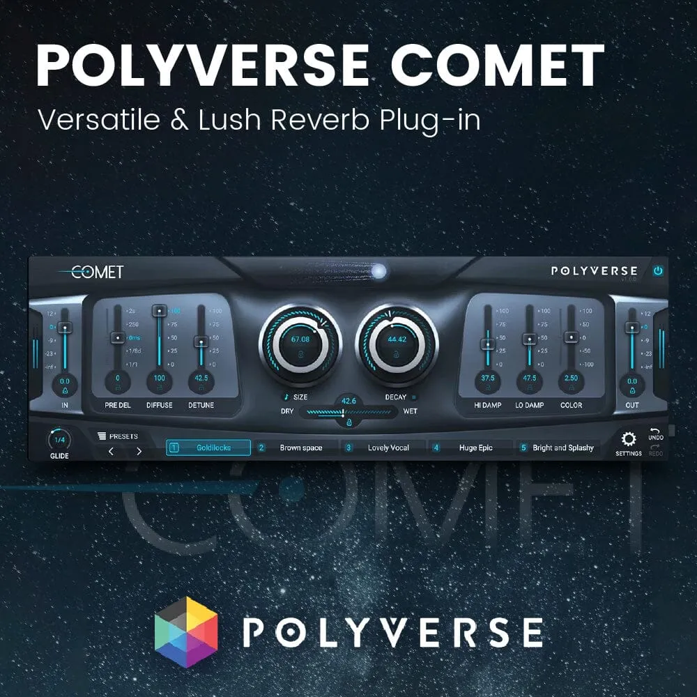 Comet Reverb: Versatile & Lush Reverb Plug-in