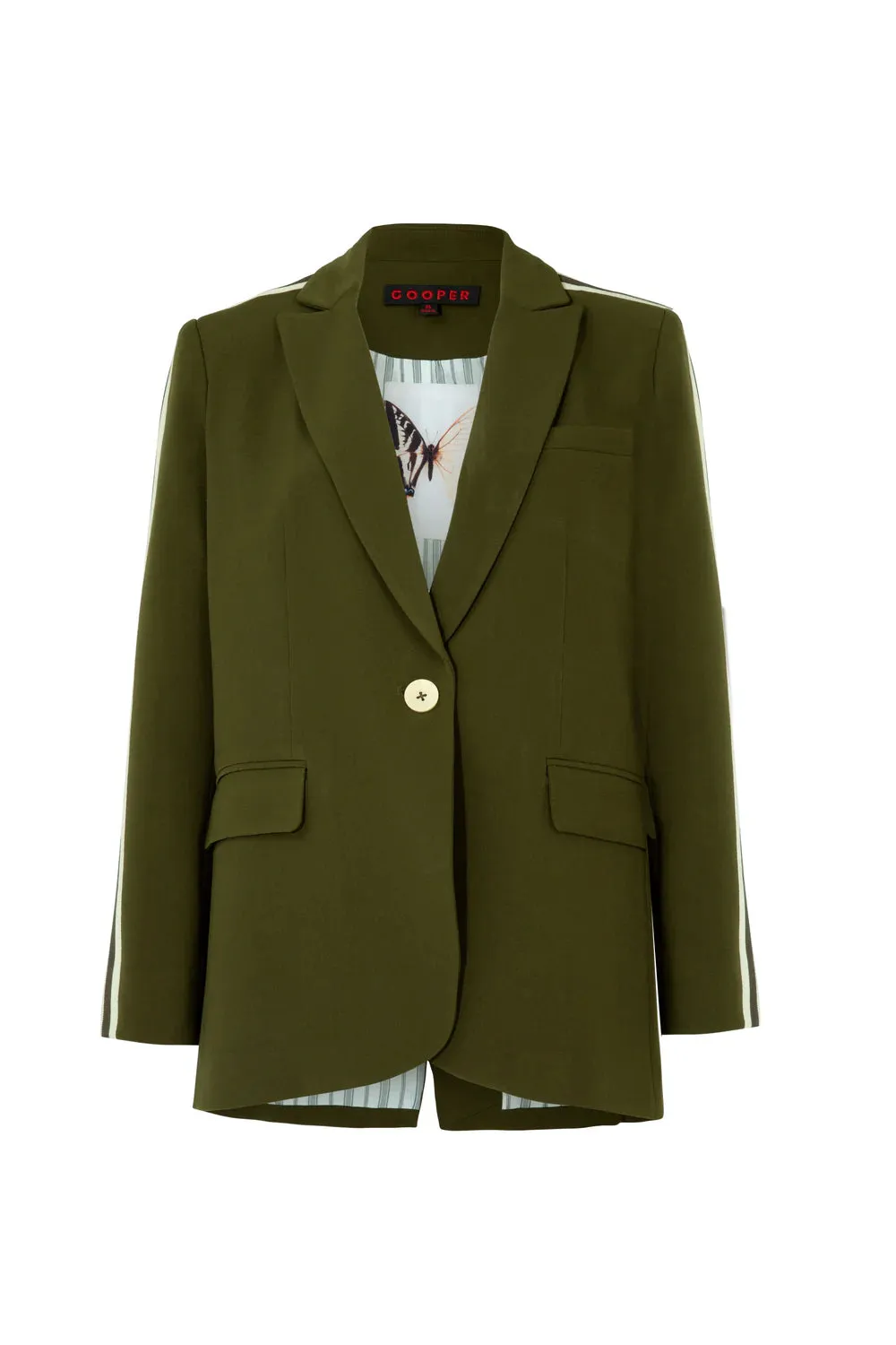 COOPER by Trelise Cooper - Blazers Edge Jacket - OLIVE