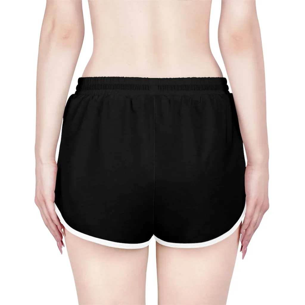 Copy of Crush It/ Relaxed fit Shorts/ Black/Backside