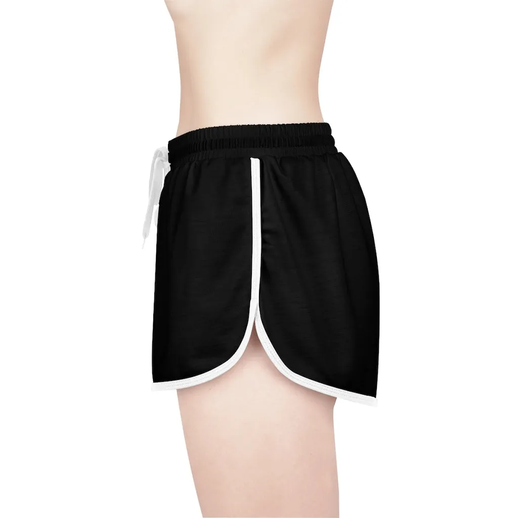 Copy of Crush It/ Relaxed fit Shorts/ Black/Backside