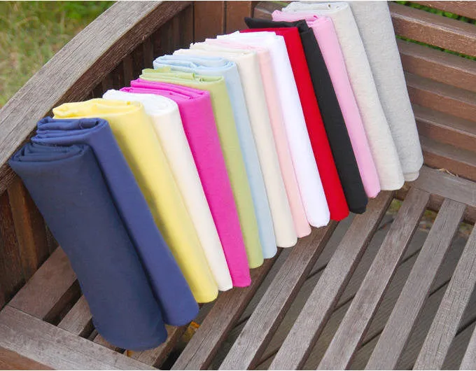 Cotton Jersey Knit - Choose From 15 Solid Colors - By the Yard 3445-2