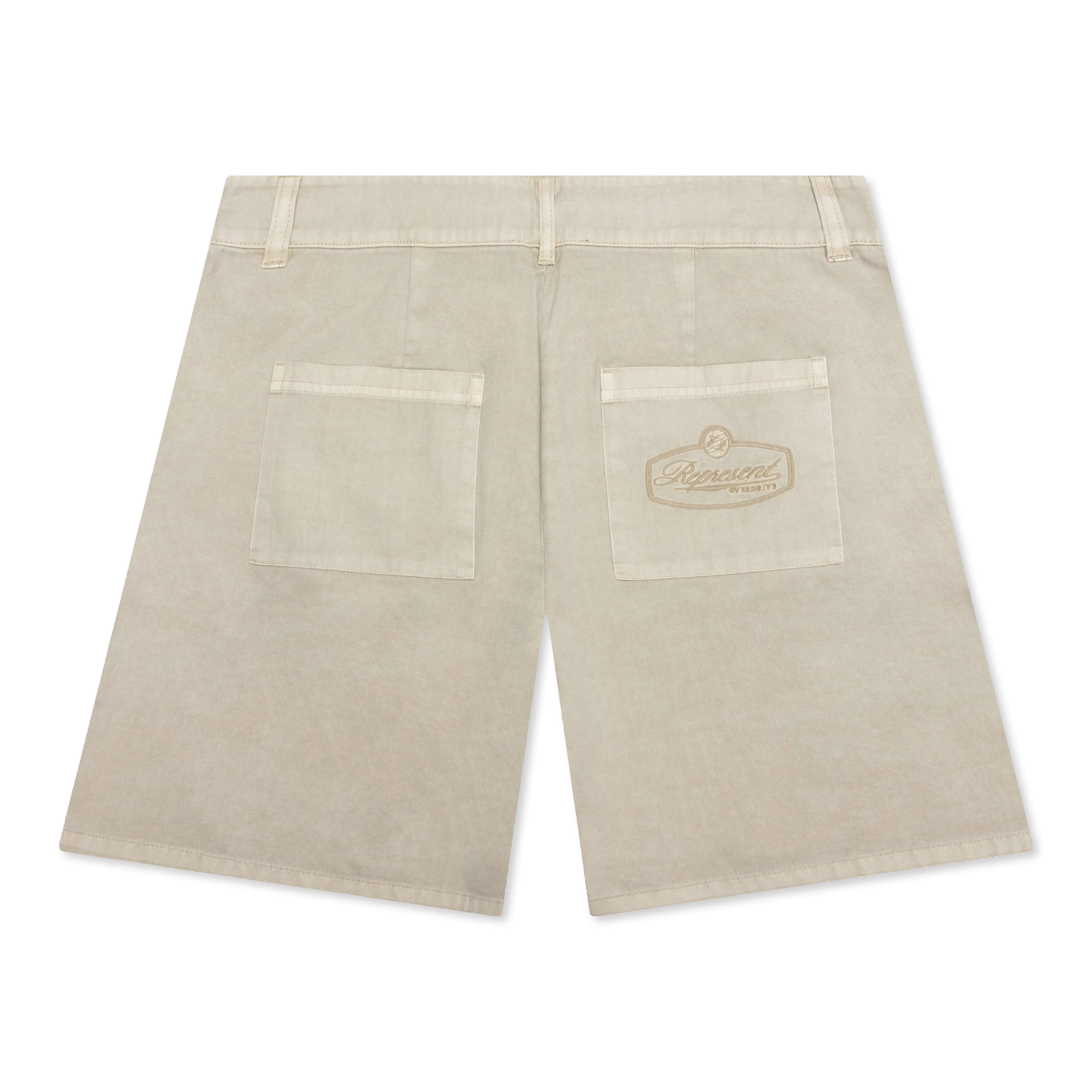 Cotton Tailored Short - Beige