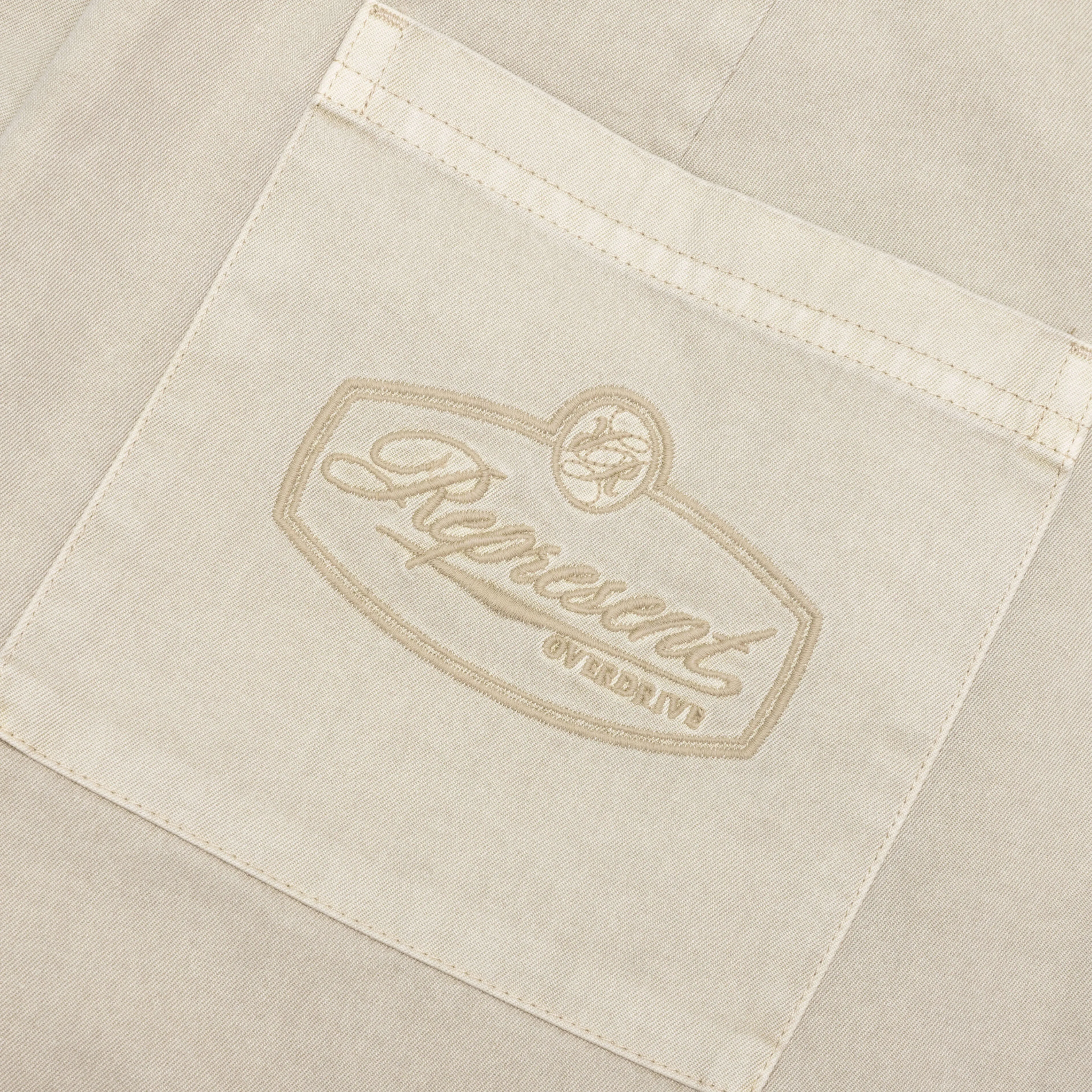 Cotton Tailored Short - Beige