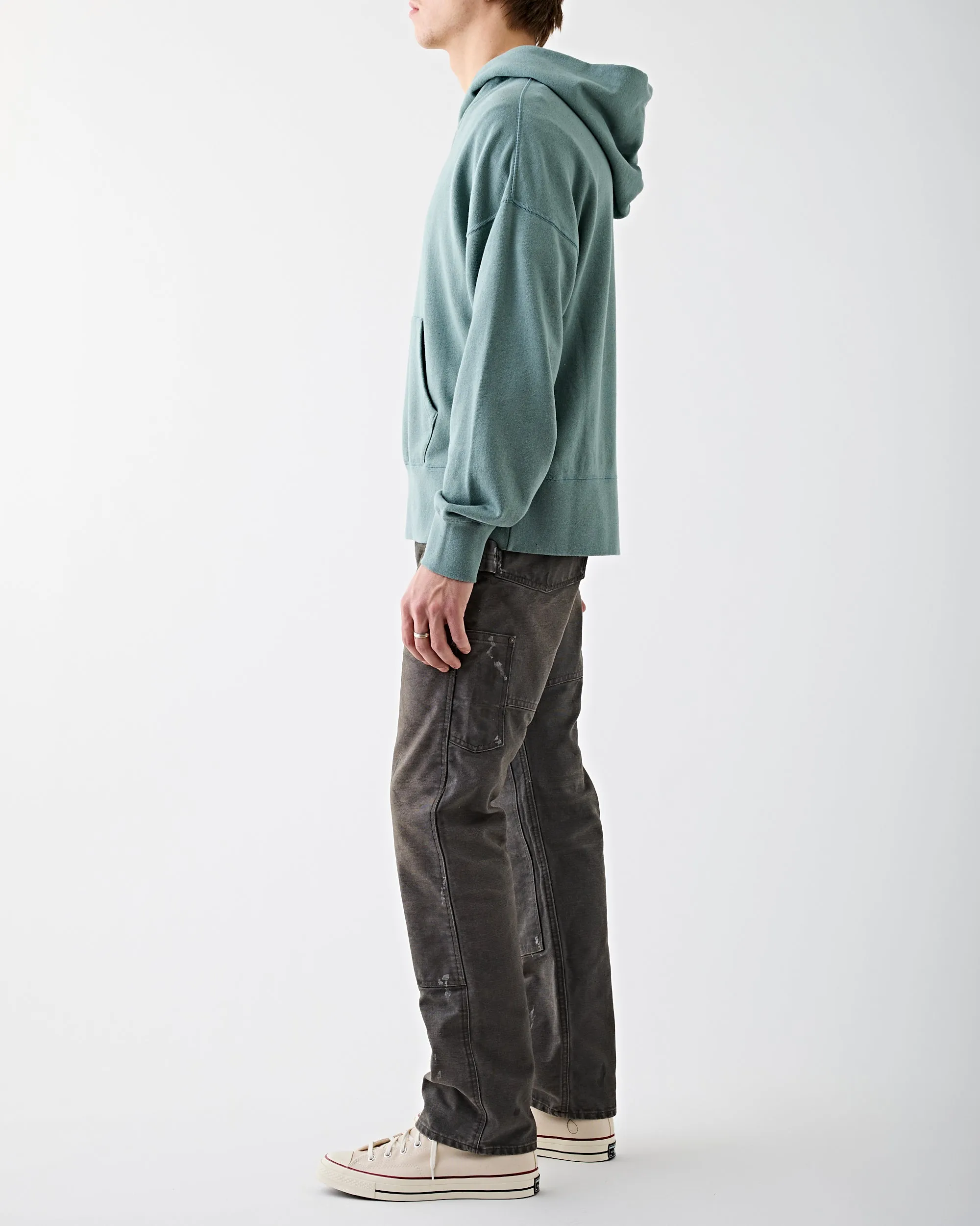 Court Hoodie P.O. (C/WS) Green