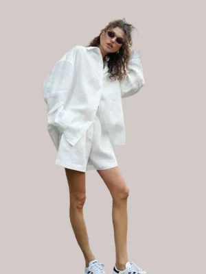 Cozy Cotton Shorts Set