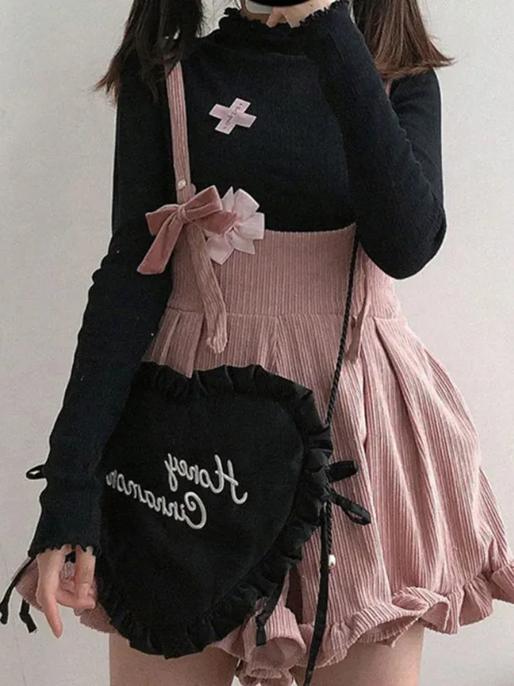 Cozy Suspender Shorts