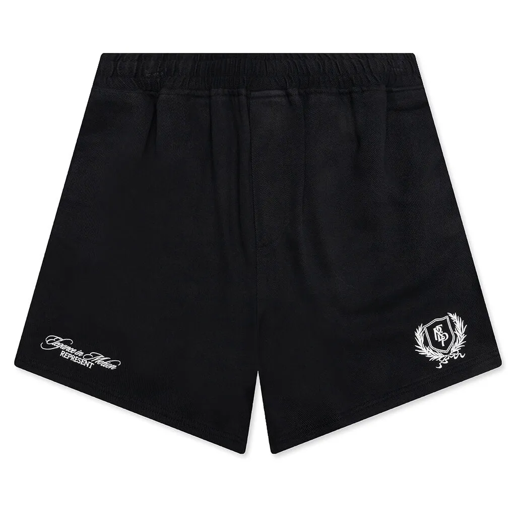 Crest Short - Jet Black