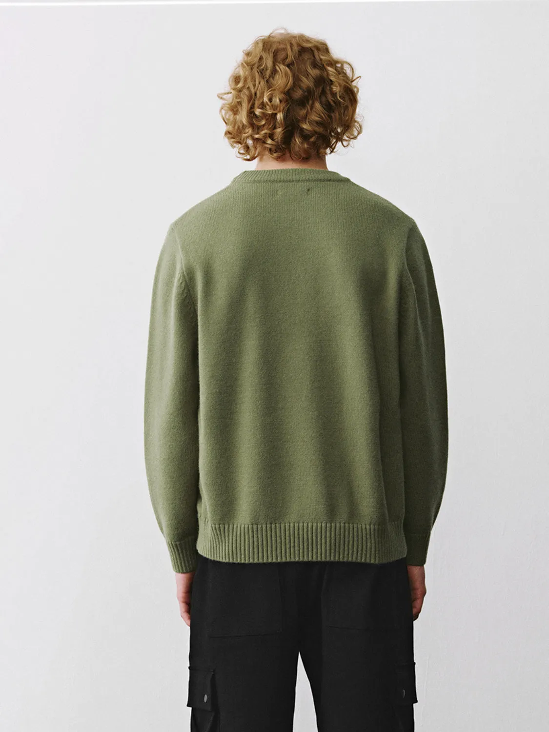Crew Neck Knitted T-Shirts