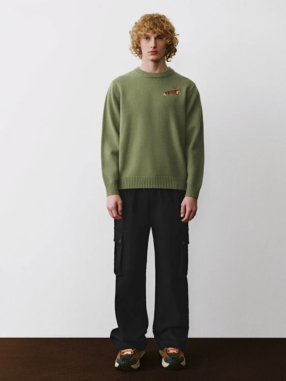 Crew Neck Knitted T-Shirts