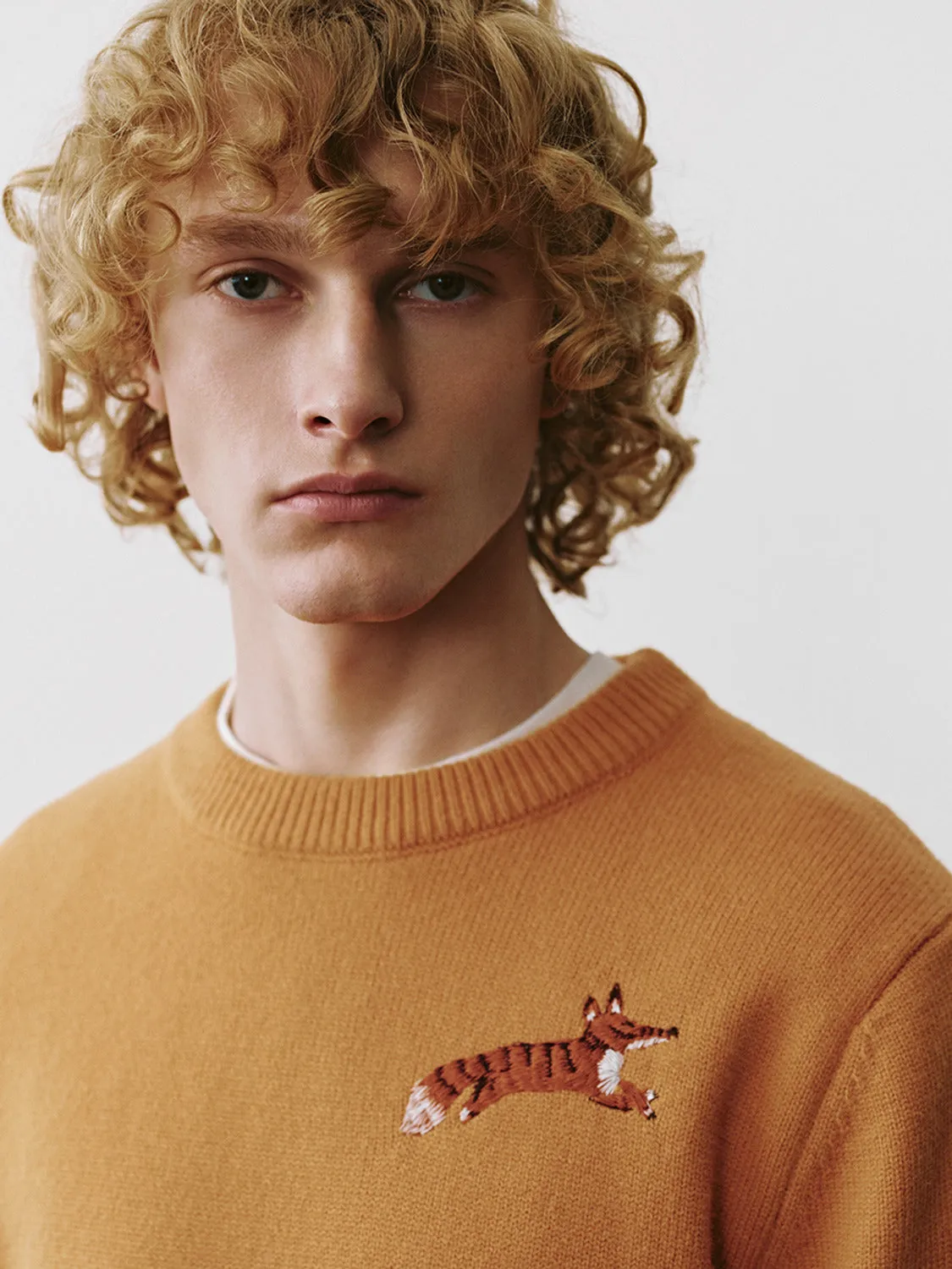 Crew Neck Knitted T-Shirts