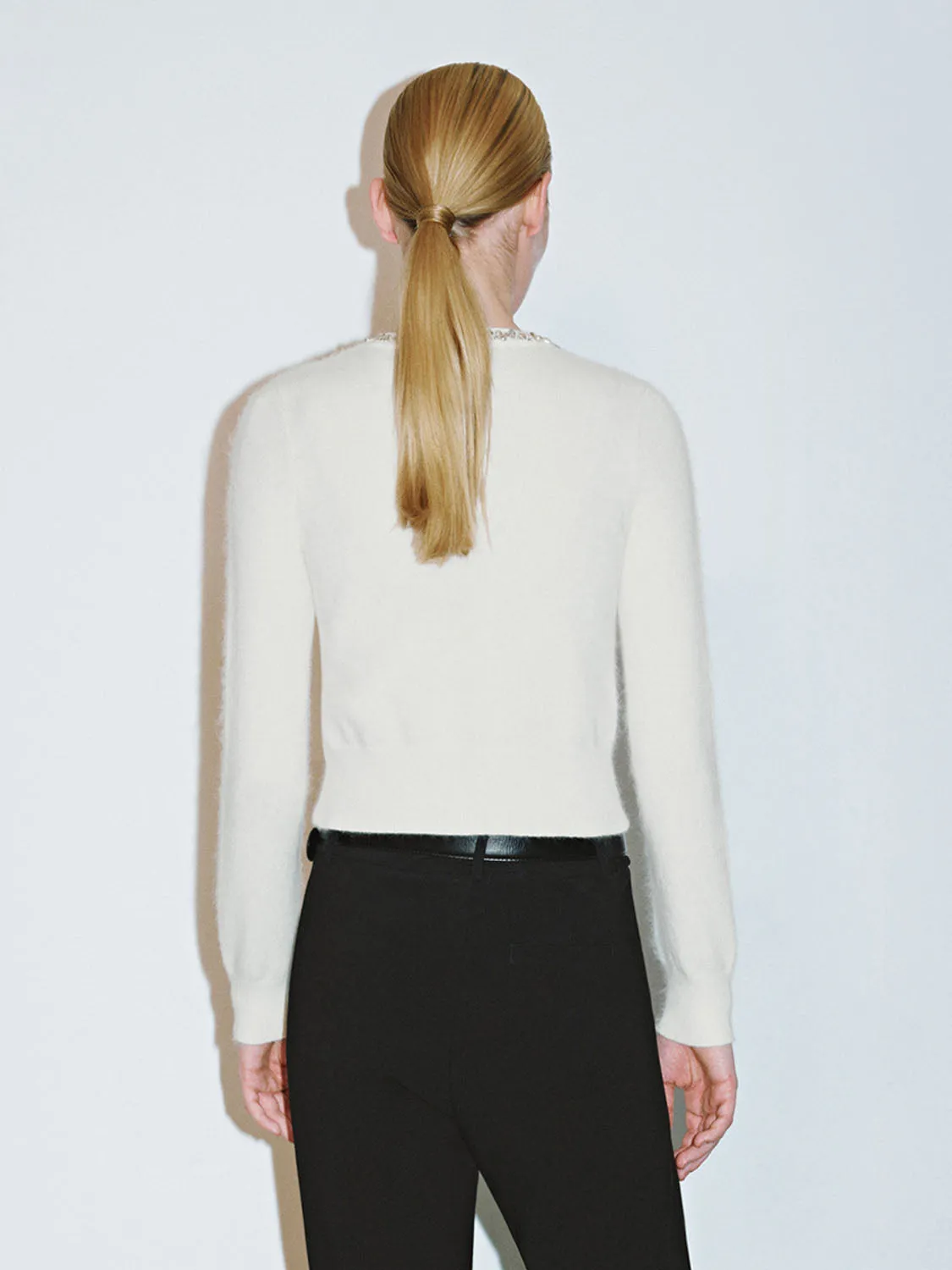 Crew Neck Knitted T-Shirts