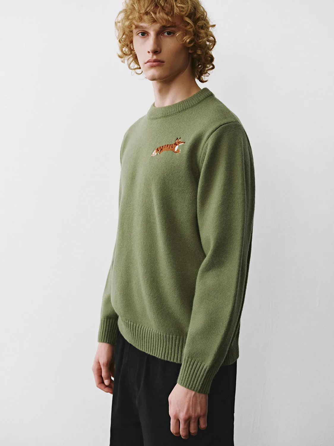 Crew Neck Knitted T-Shirts