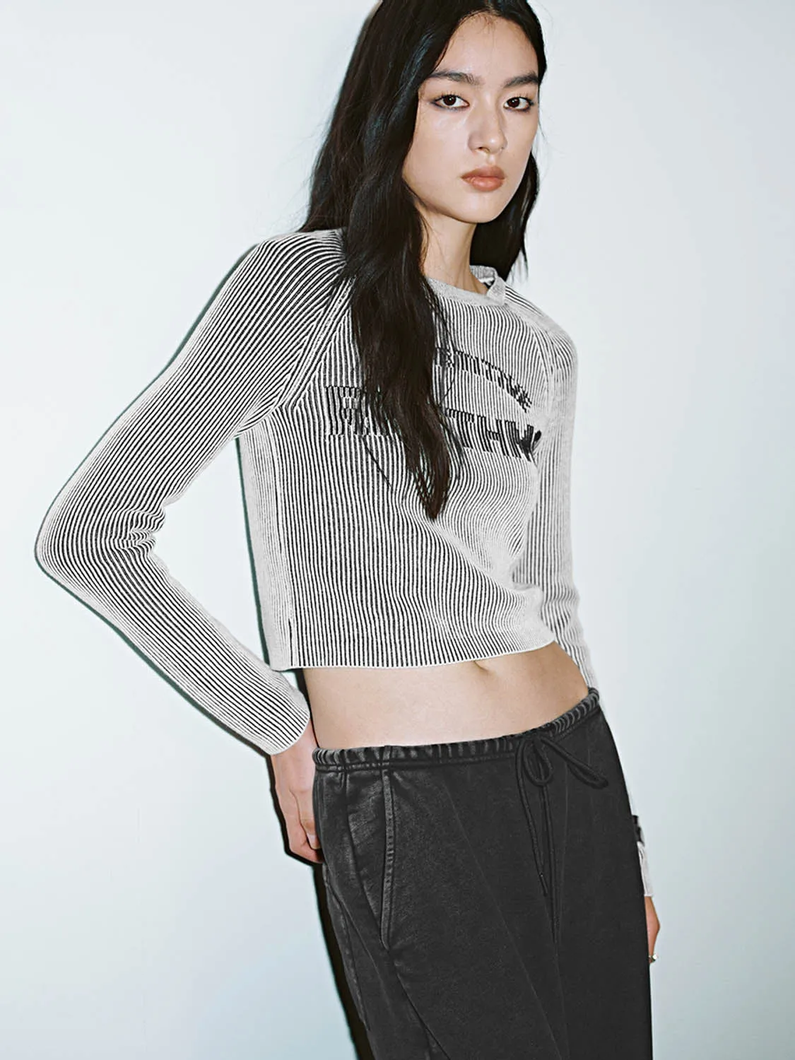 Cropped Knitted T-Shirts