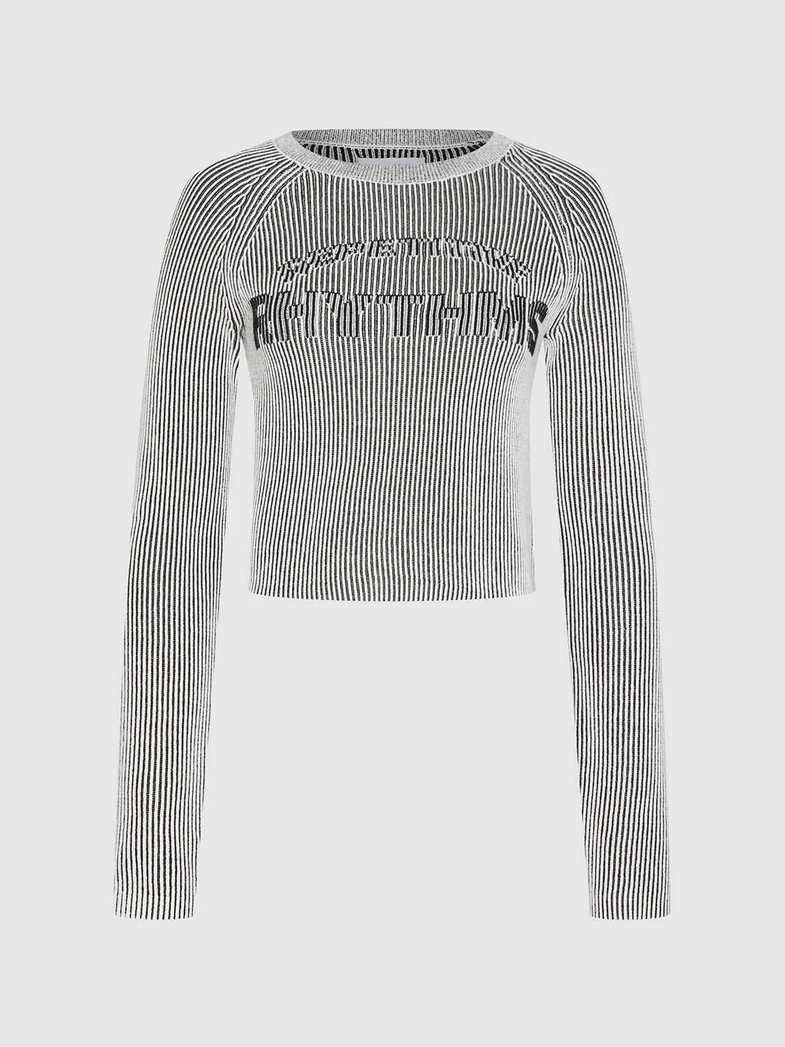 Cropped Knitted T-Shirts