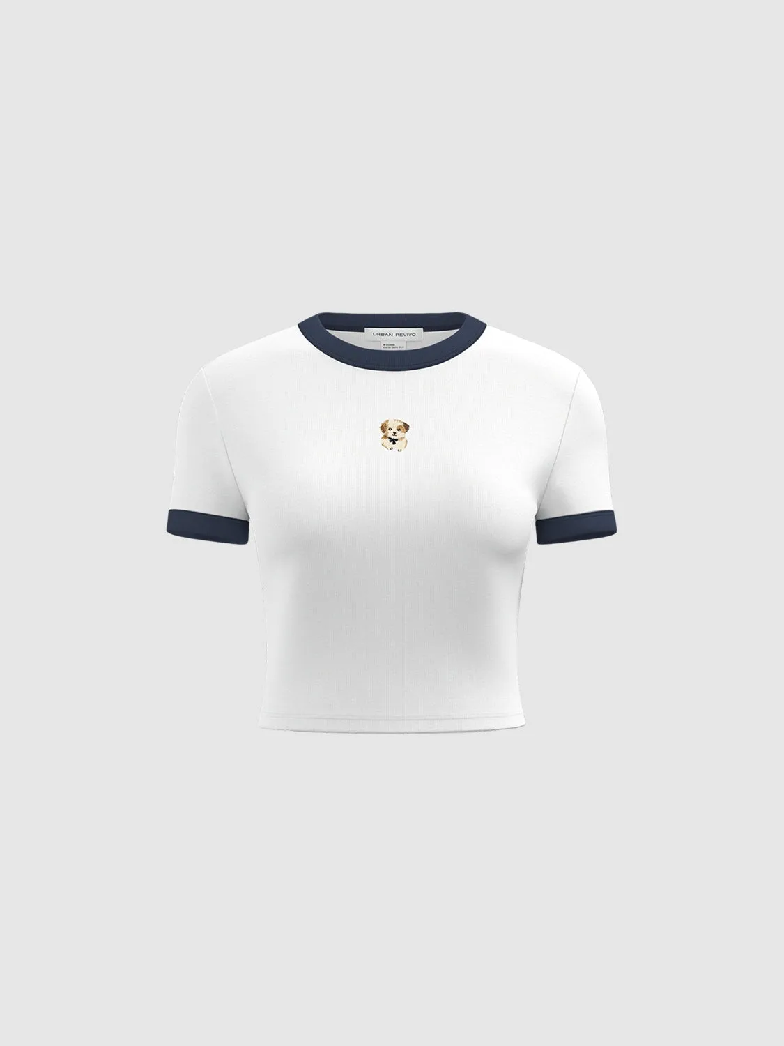 Cropped Skinny T-Shirts
