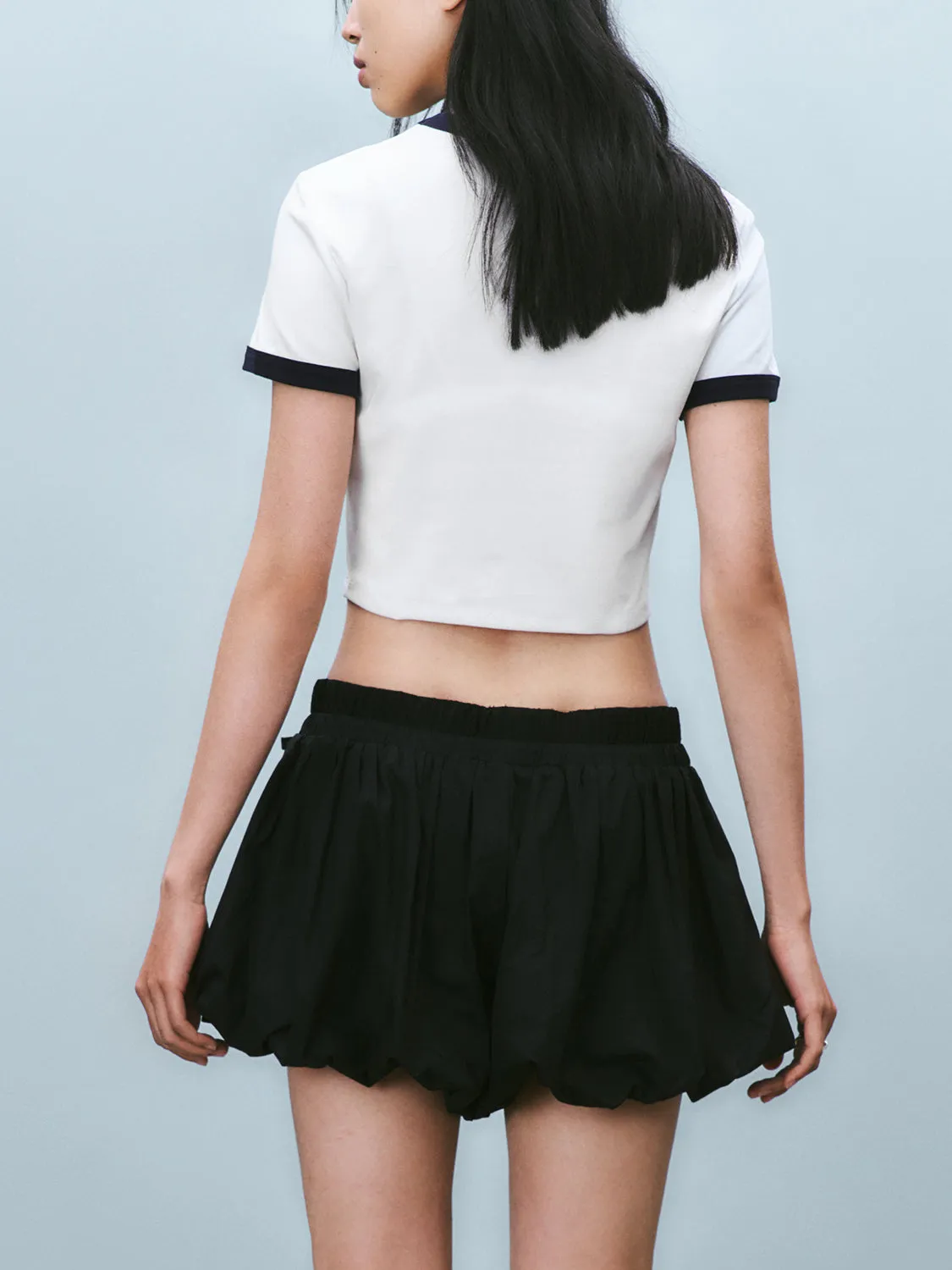 Cropped Skinny T-Shirts