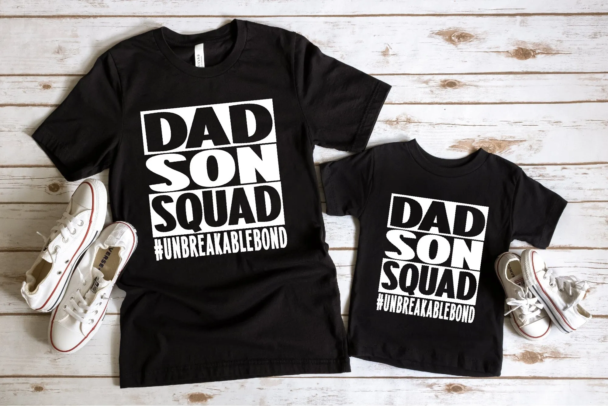 Dad Son Unbreakable Bond Matching T-shirts