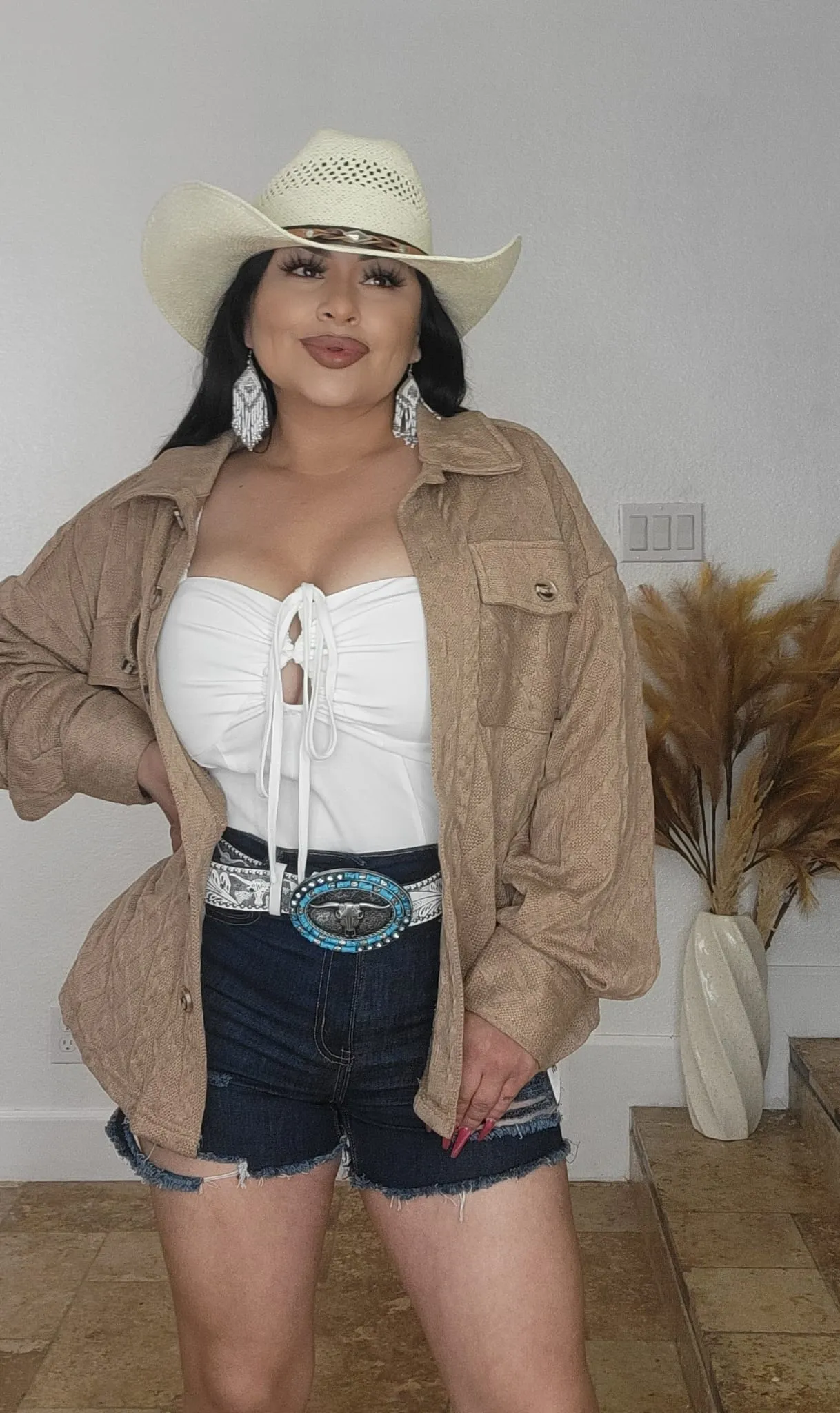 Daisy arrow jacket MOCHA