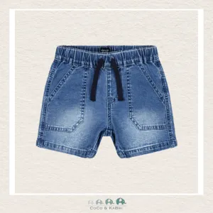 Deux Par Deux Navy Denim Shorts