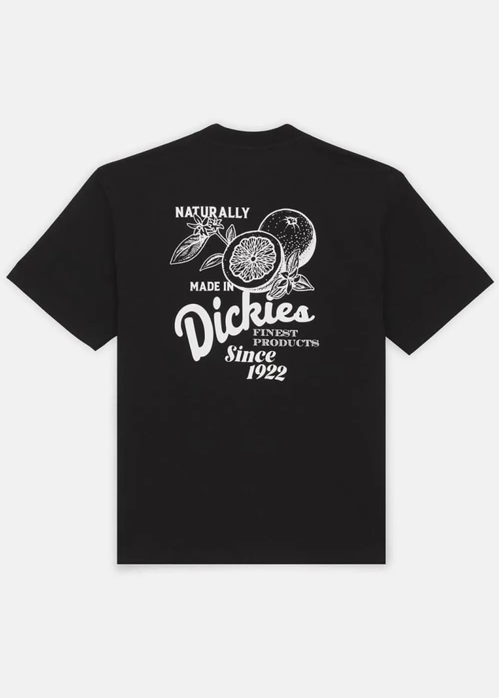 Dickies Men Raven Oranges T-Shirt Black