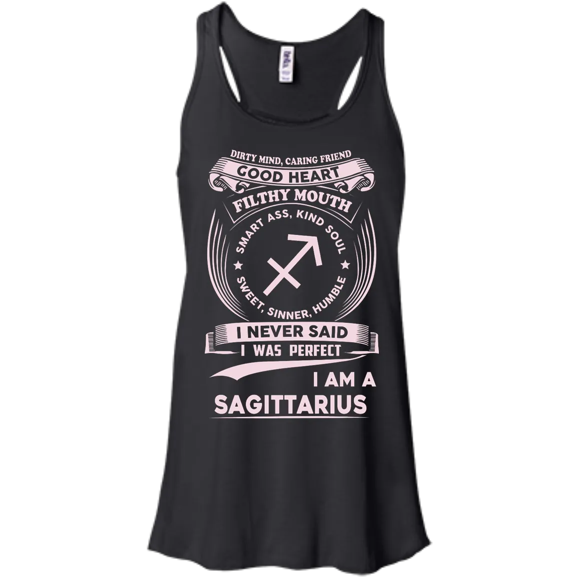 Dirty Mind Caring Friend I Am a Sagittarius T-shirts