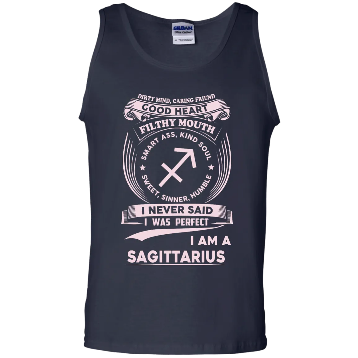 Dirty Mind Caring Friend I Am a Sagittarius T-shirts