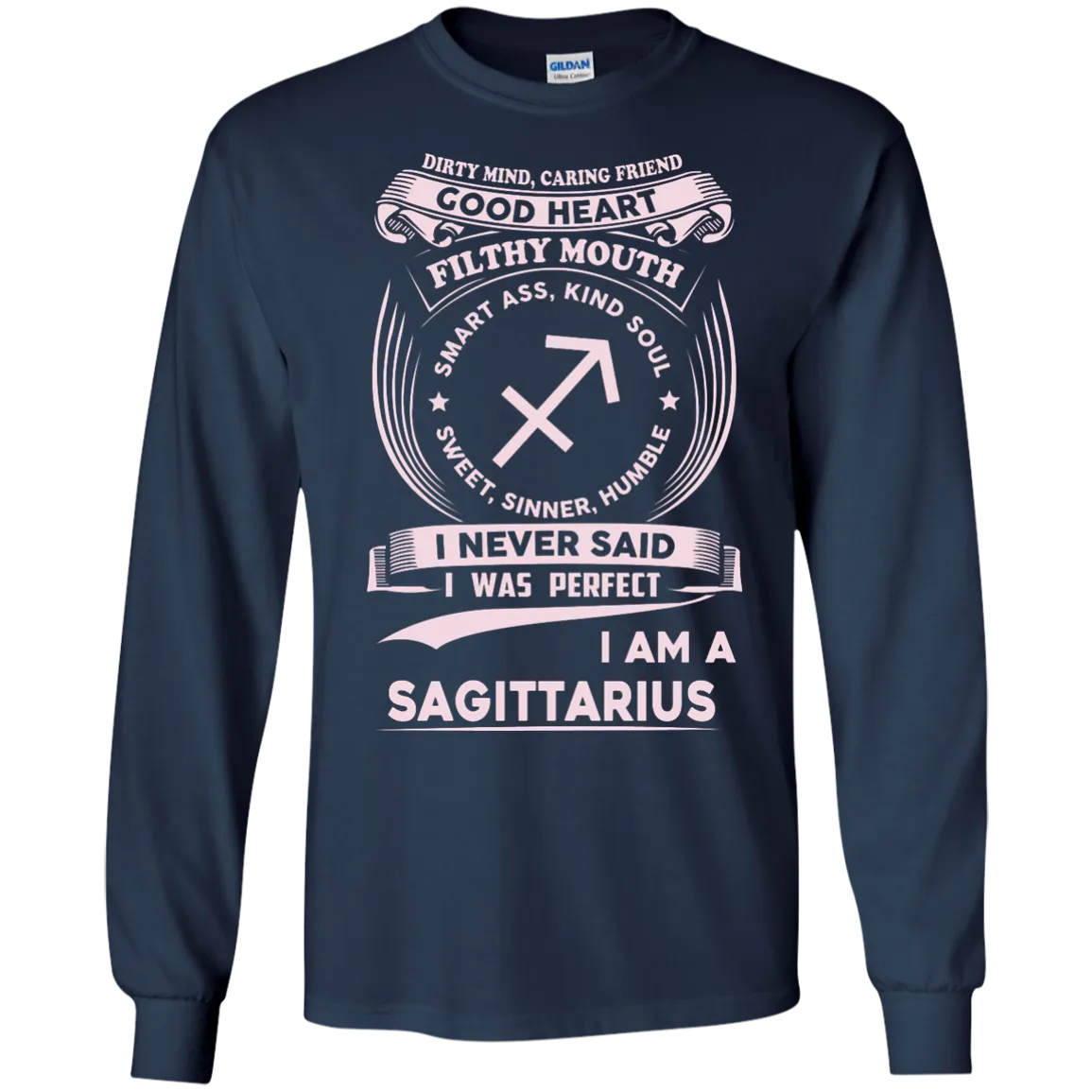 Dirty Mind Caring Friend I Am a Sagittarius T-shirts
