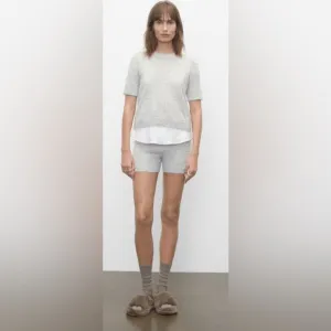 Donegal Cashmere Blend Shorts