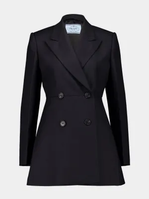 Double-Breasted Wool Blazer
