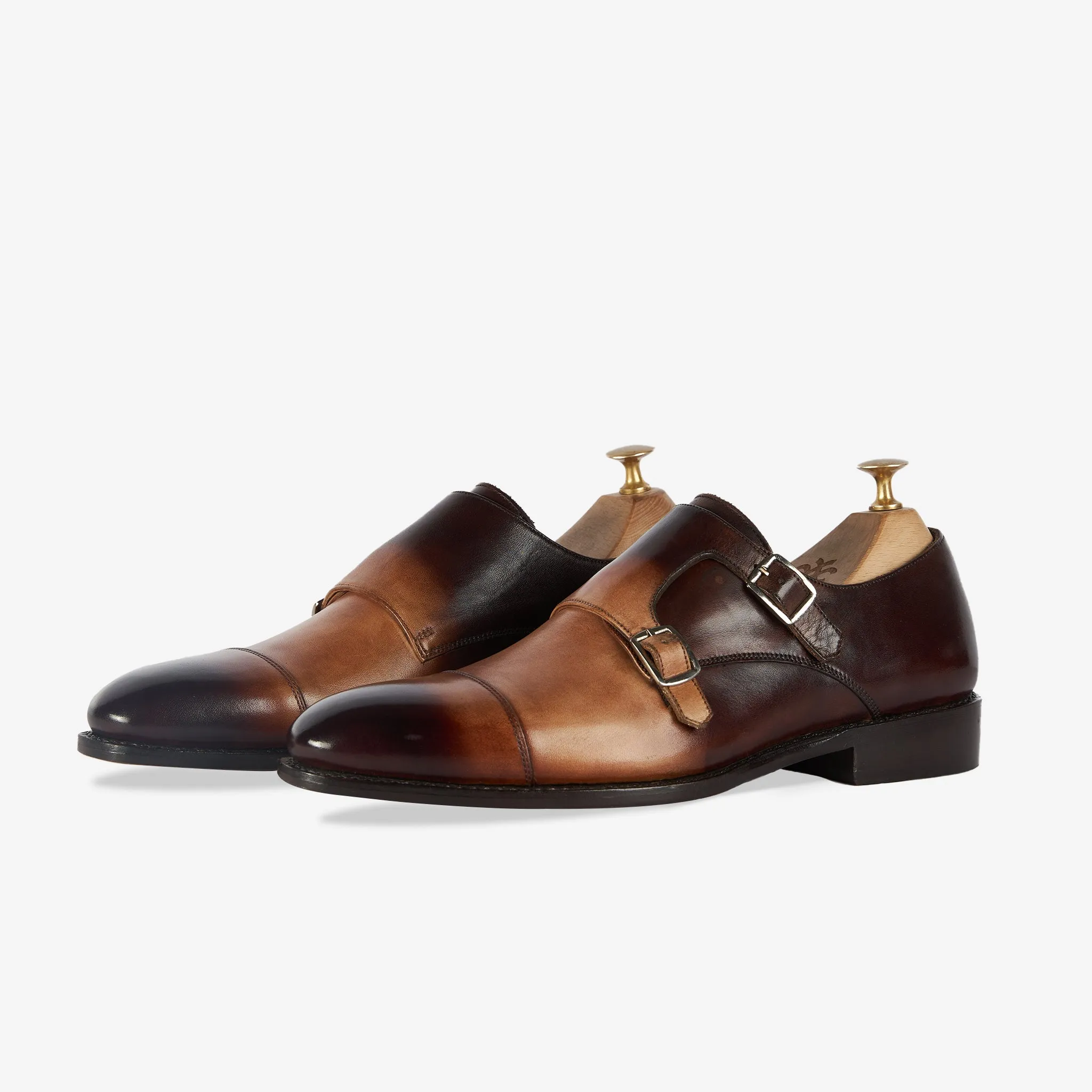 Double Monk Camel Brown - Made to Order