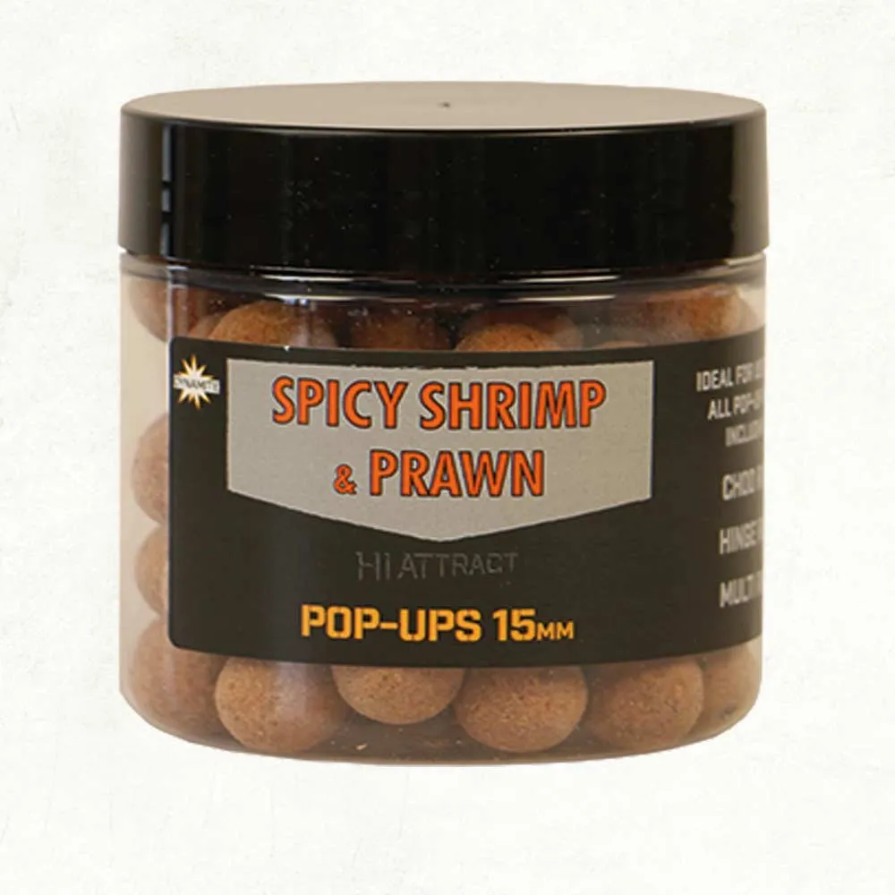 Dynamite Baits Spicy Shrimp & Prawn Foodbaits Pop Ups