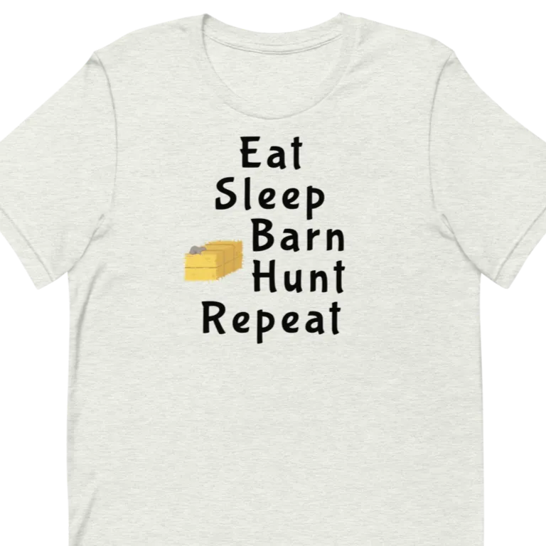 Eat Sleep Barn Hunt Repeat T-Shirts - Light