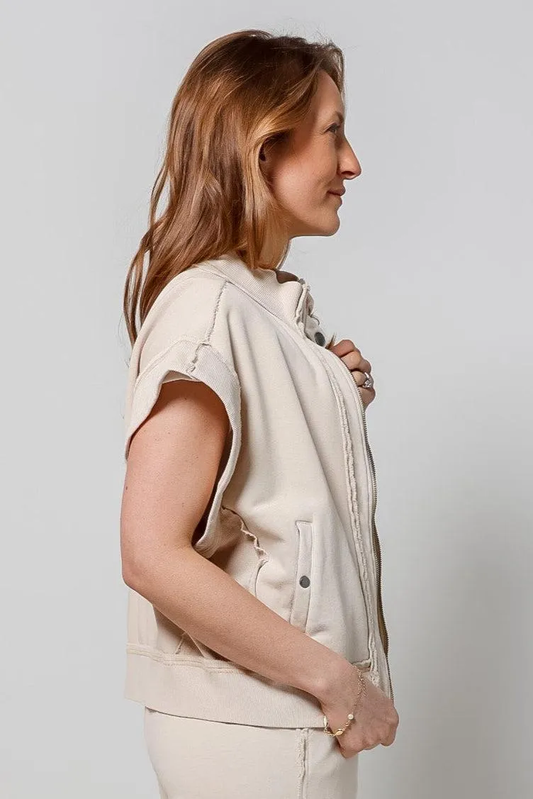 Elan Zipper Top